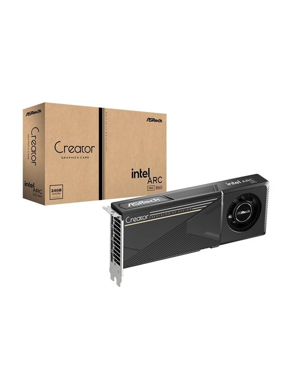 ASRock Arc Pro B60 Creator - 24GB GDDR6 RAM - Grafikkarte