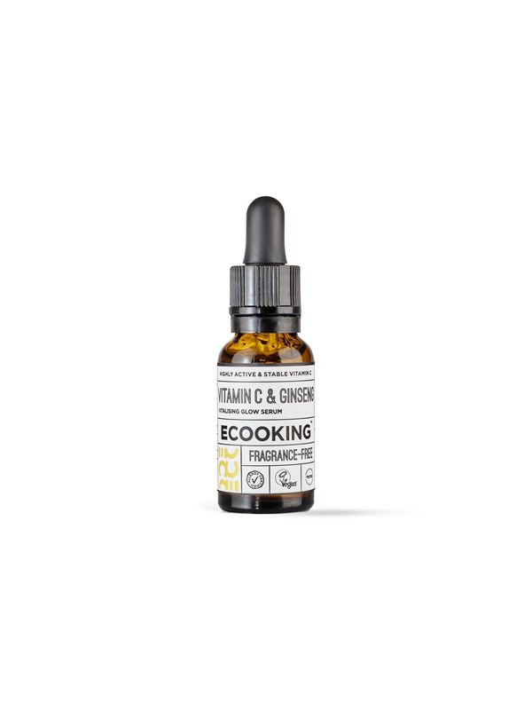Ecooking Vitamin C & Ginseng Vitalising Glow Serum