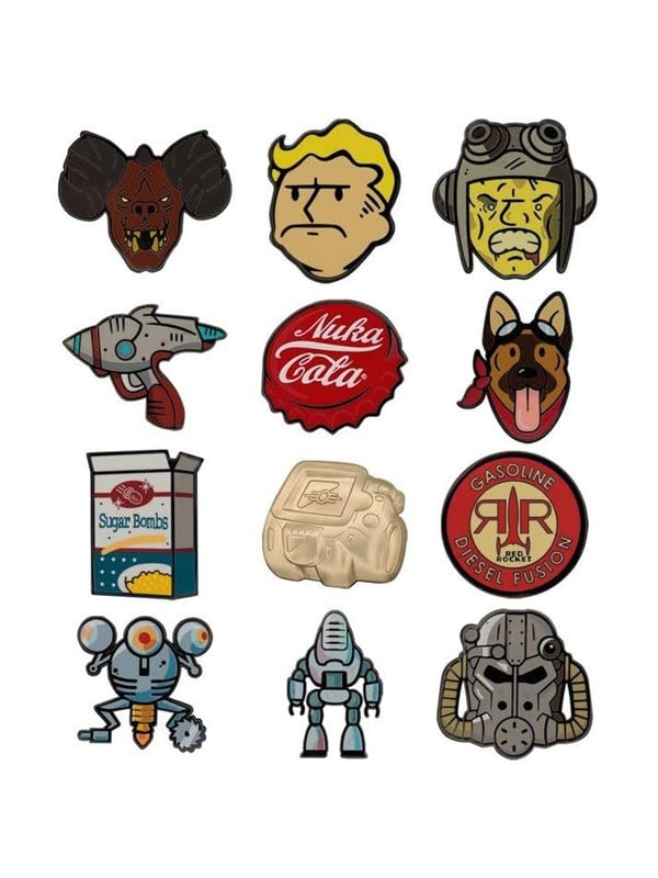 FaNaTtik - Fallout - Mystery Pin Badge Individual Assorted - Pin  Button
