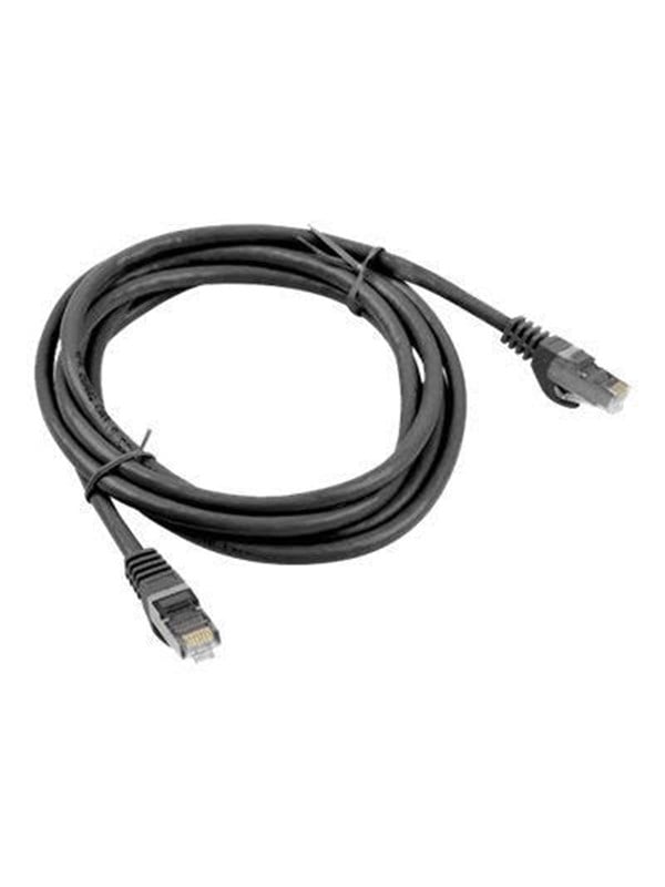 Lanberg patch cable - 50 cm - black RAL 9004 - Schwarz