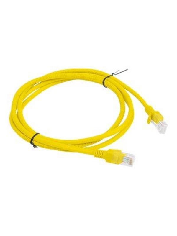 Lanberg patch cable - 15 m - yellow RAL 1028 - Gelb