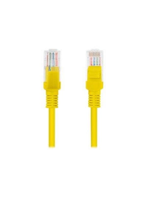 Lanberg patch cable - 05 m - yellow RAL 1028 - Gelb