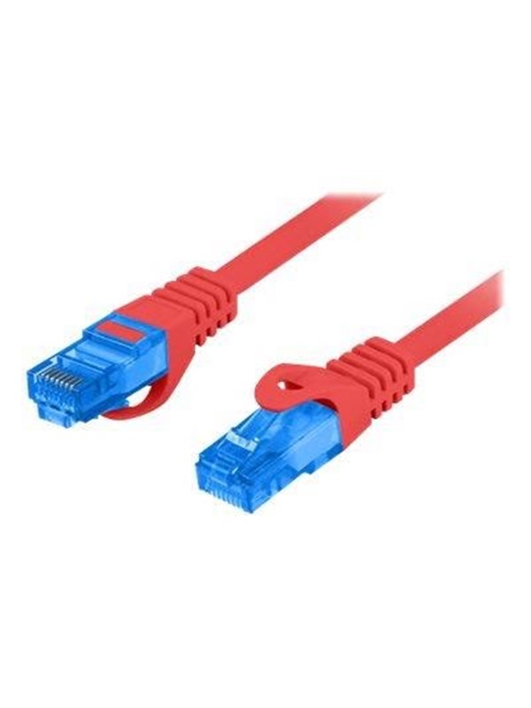 Lanberg Rot Patchkabel S/Ftp Kat. 6A 2M Lszh Cca Fluke Bestanden - Bild 4