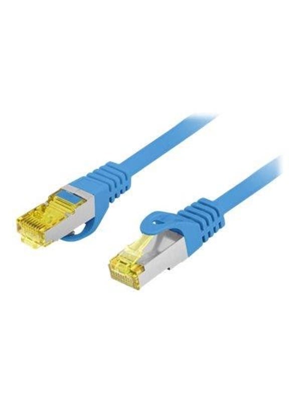 Lanberg patch cable - 1 m - blue RAL 5012 - Blau