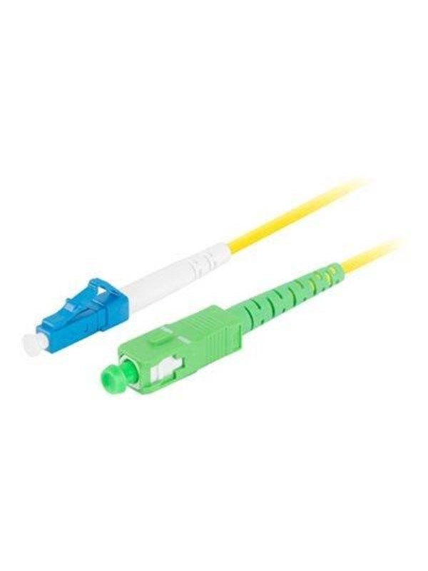 Lanberg patch cable - 1 m - yellow - Blau