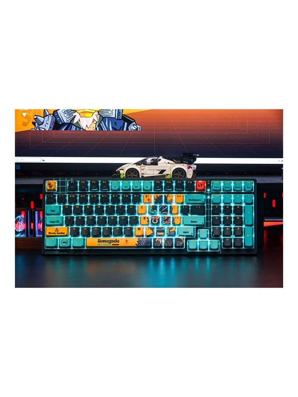 A4Tech Bloody AT98 - Gaming Tastatur - Grn