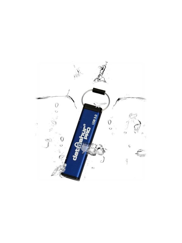 iStorage USB-Stick datAshur Pro blau, schwarz 4 GB, 1 St.