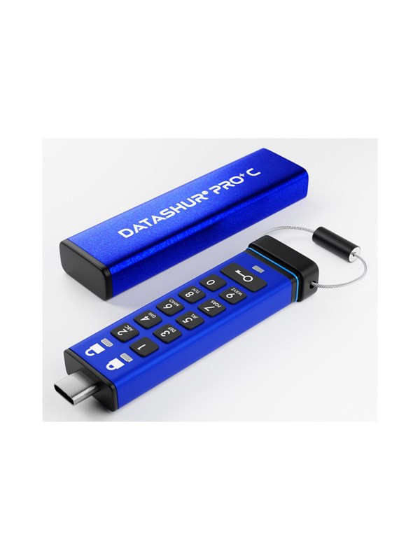 datAshur PRO+ C - USB-Flash-Laufwerk - verschlüsselt - 128 GB - USB 32 Gen 1