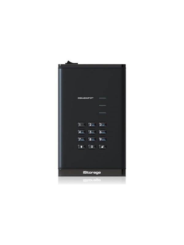 iStorage diskAshur PRO - hard drive - 4 TB - USB 32 Gen 1 - TAA Compliant - Extern Festplatte - 4TB - Schwarz