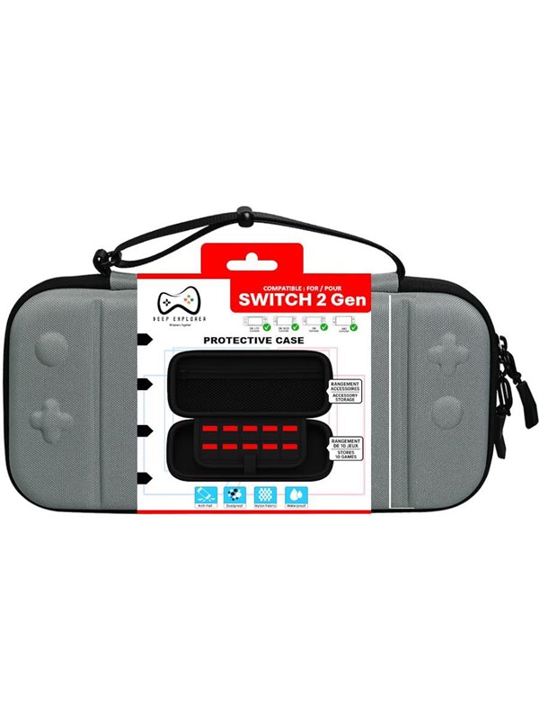 Deep Explorer Protective Case Grey - Bag - Nintendo Switch 2