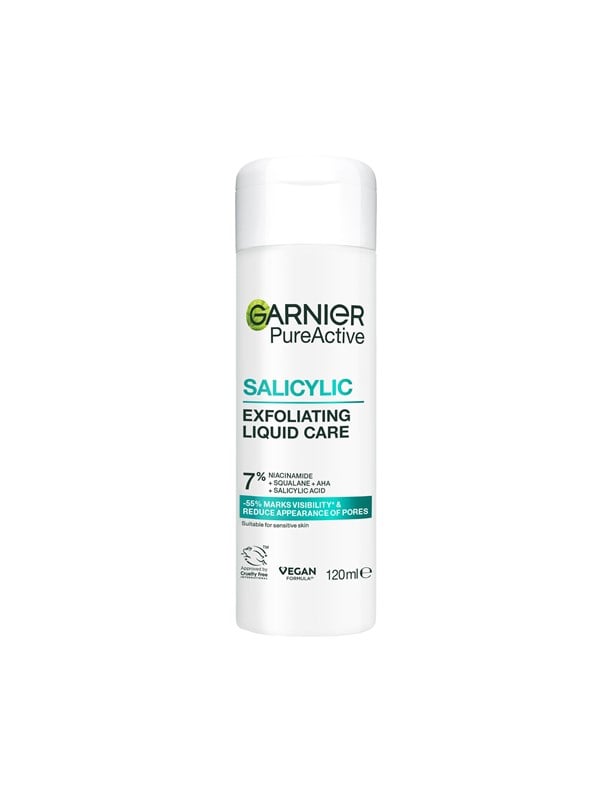 Garnier PureActive Salicylic Exfoliating Liquid Care  120 ml
