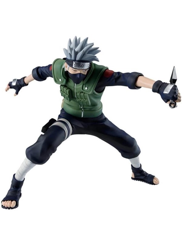 Banpresto - Naruto Shippuden 72 Series Vibration Stars PVC Figure Kakashi Hatake 13 cm - Figur