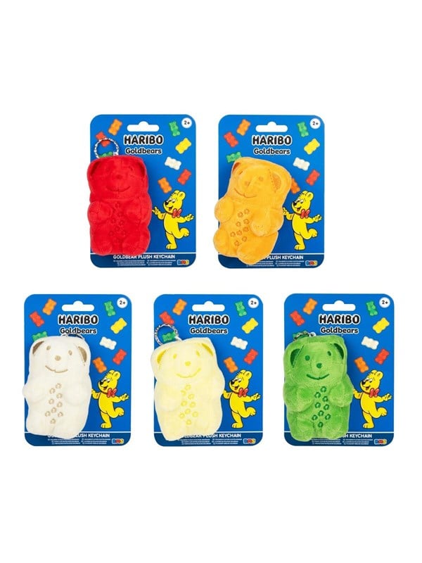 HARIBO Goldbear Plush Keychain 10 cm - assorted