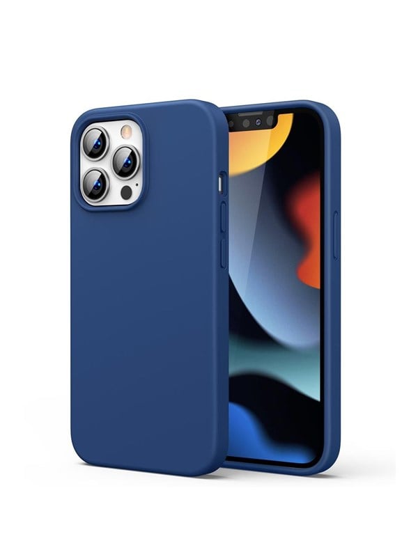 UGREEN Protective Silicone Rubber Case cover for iPhone 13 Pro Max - Blue