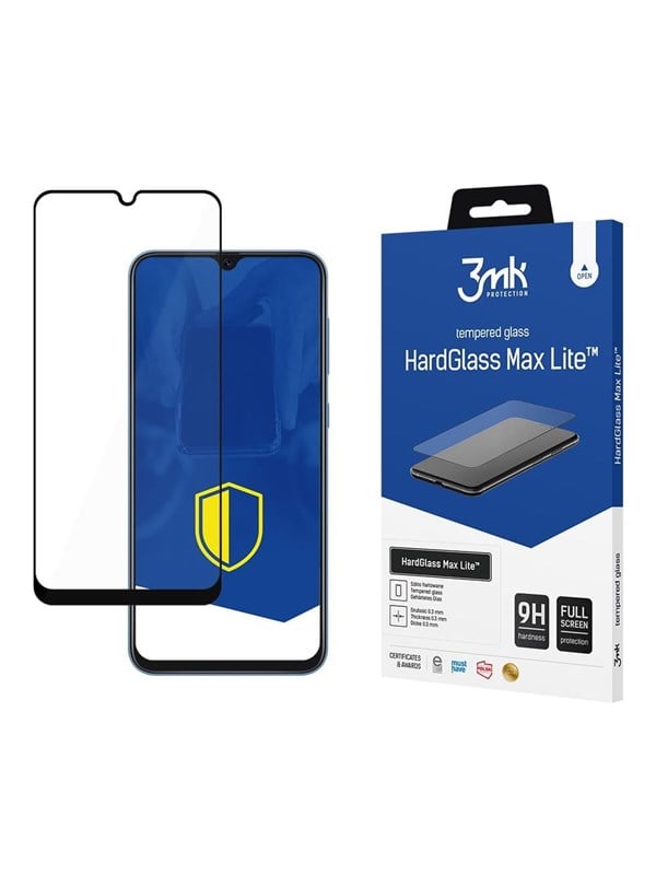 Verstärktes gehärtetes Glas 3MK Samsung Galaxy A30 - HardGlass Max Lite™