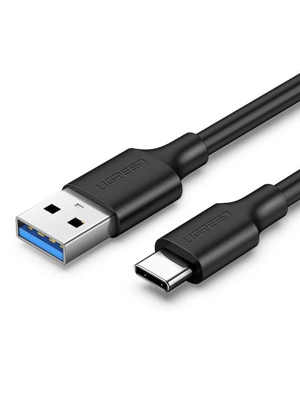 Daten- und Ladekabel USB-A - USB-C UGREEN US184, 18W, 1m, Schwarz