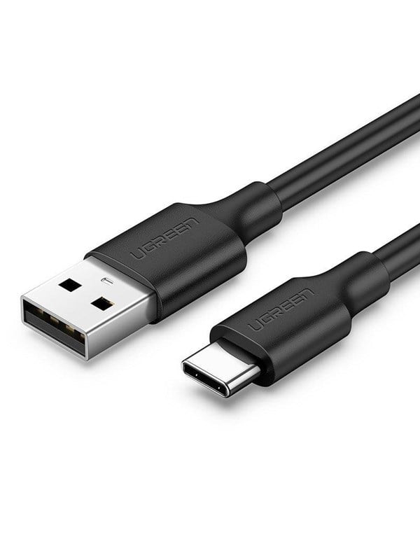 USB-A zu USB-C Daten- und Ladekabel UGREEN US287, 18W, 1m, Schwarz