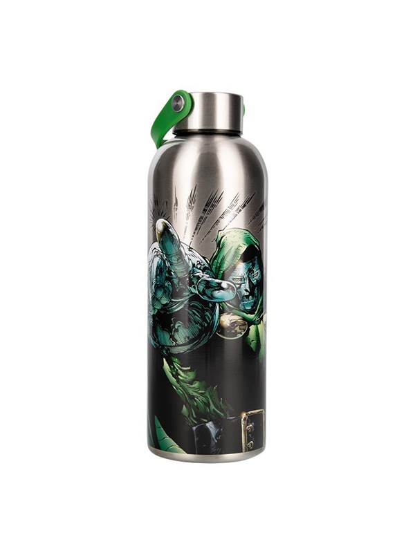 Paladone - Dr Doom Metal Water Bottle with Carry Loop - Wasserflasche