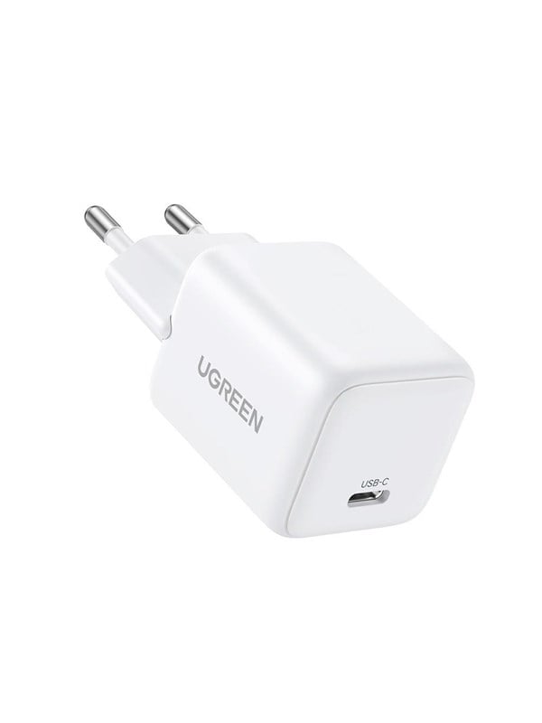 UGREEN X512 Nexode N Series - 20W GaN Wall Charger - 1x USB-C - White