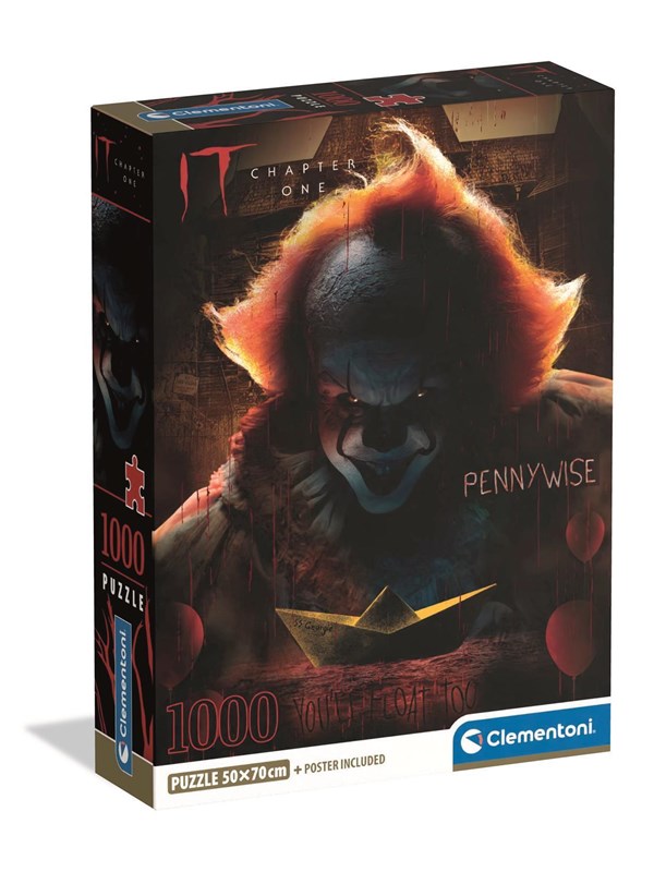 Clementoni Puzzle It-Horror Movies 1000 pieces 2D Puzzles