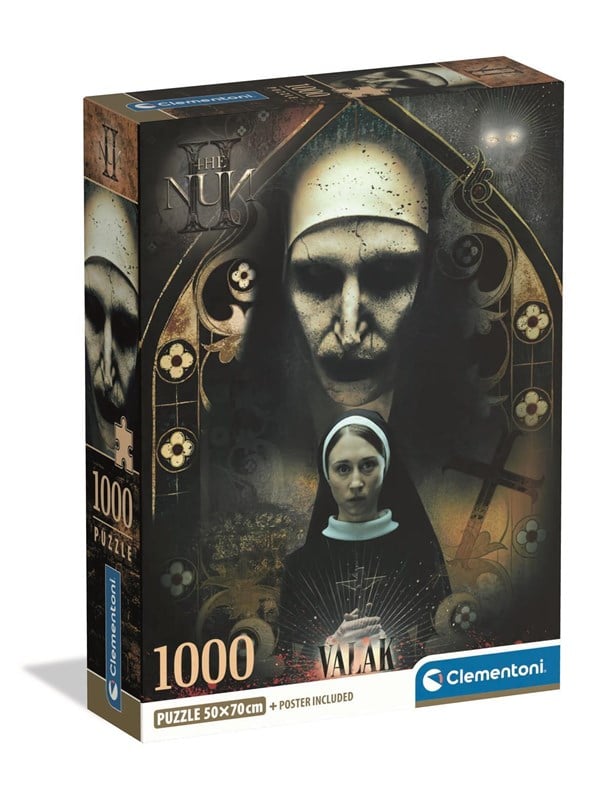 Clementoni Puzzle The Nun - Horror Movies 1000 pieces 2D Puzzles