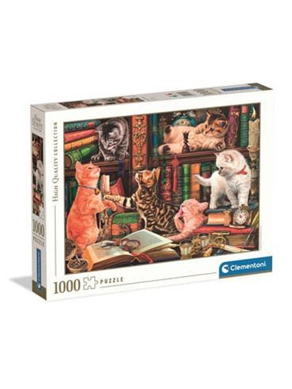 Clementoni Puzzle HQC Curious Whiskers 2026 1000 pieces 2D Puzzles