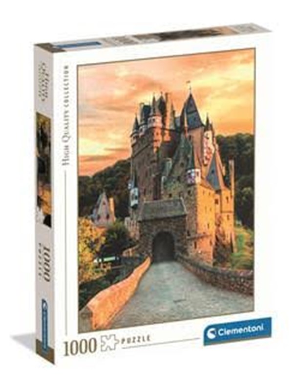 Clementoni Puzzle HQC Golden Hour at Eltz Castle 2026 1000 pieces 2D Puzzles