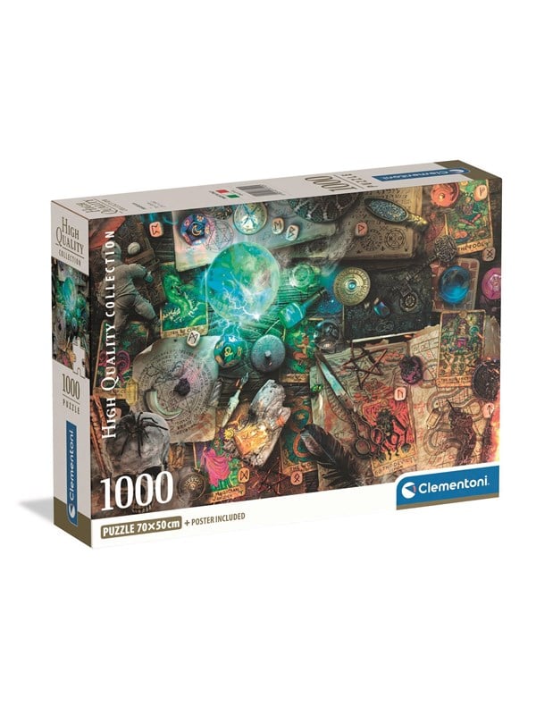 Clementoni Puzzle HQC Maleficium 2026 - Compact 1000 pieces 2D Puzzles
