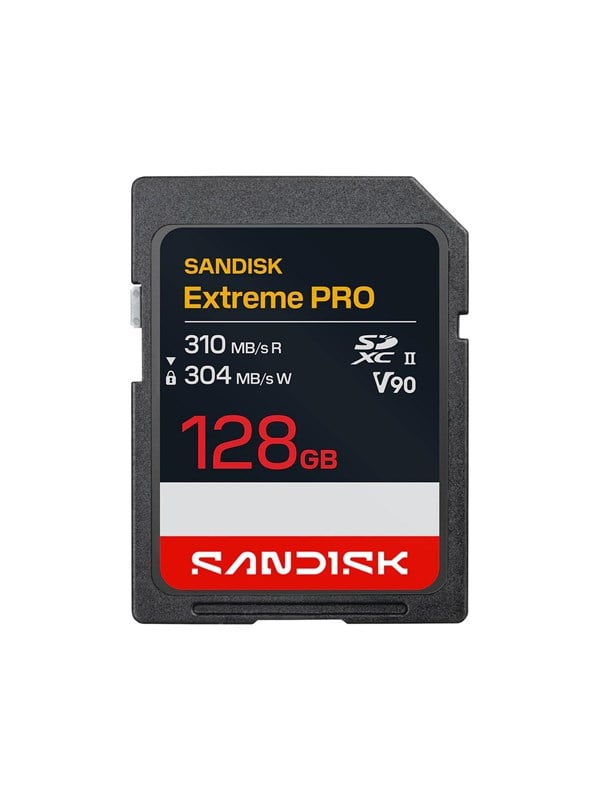 SANDISK Extreme PRO SDXC - 310MBs - 128GB