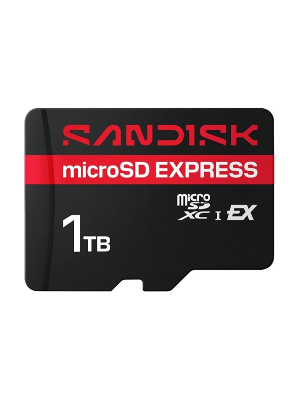 SANDISK - flash memory card - 1 TB - microSD PCI Express Gen 3.1 UHS-I