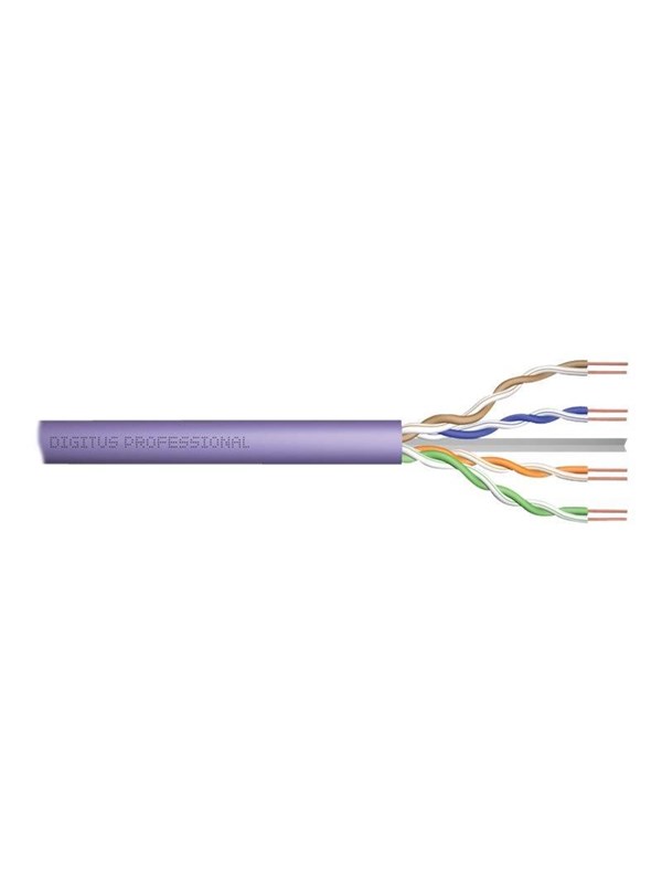DIGITUS Professional installation cable - 500 m - purple RAL 4005 - Lila