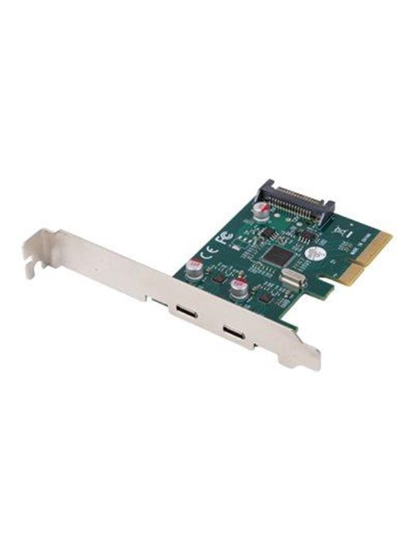 Lanberg - USB adapter - PCI Express x1 - USB-C 32 Gen 2 x 2