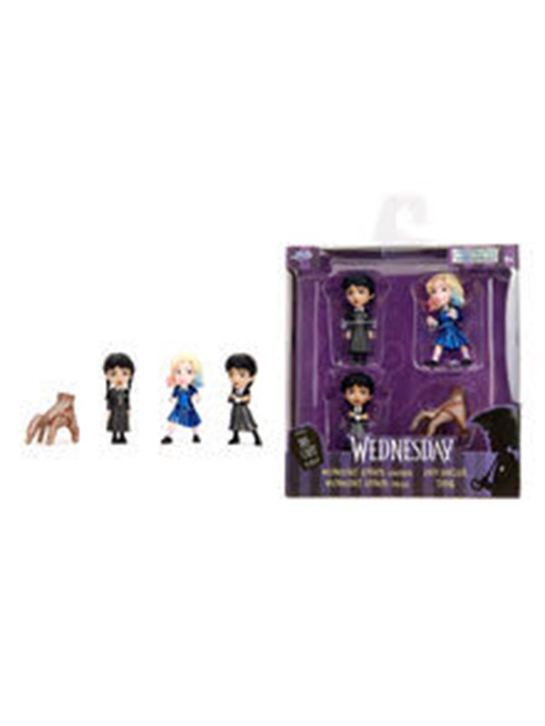 Jada Toys - Wednesday 4er-Pack Figuren 25