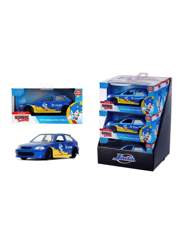 Jada Toys - Sonic 1997 Honda Civic Type-R 132