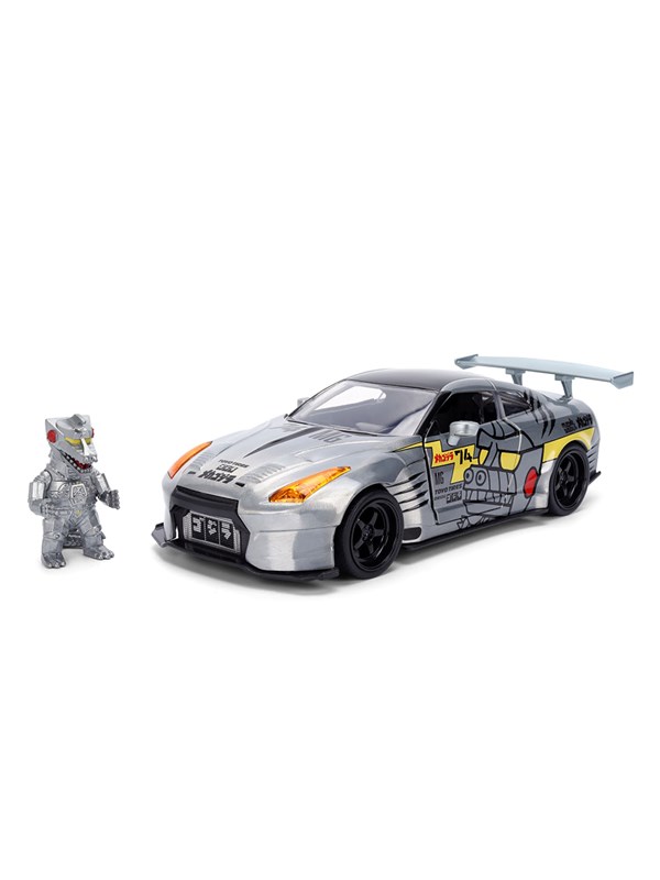 Jada Toys - Mechagodzilla 2009 Nissan GT-R 124