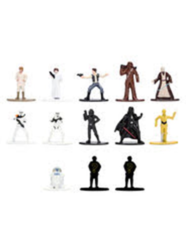Jada Toys - Star Wars Pack Nanofigs 13-sort