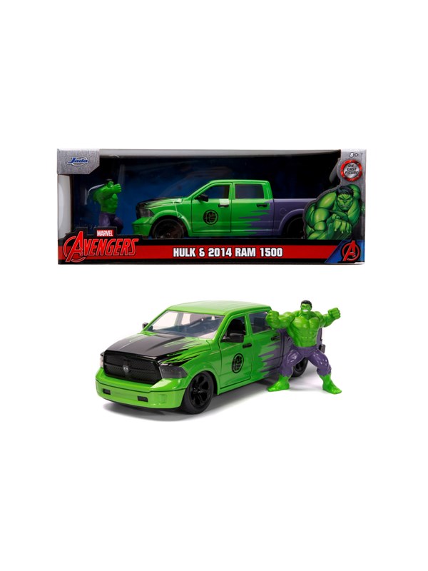 Jada Toys - Marvel Hulk 2014 Ram 1500 124