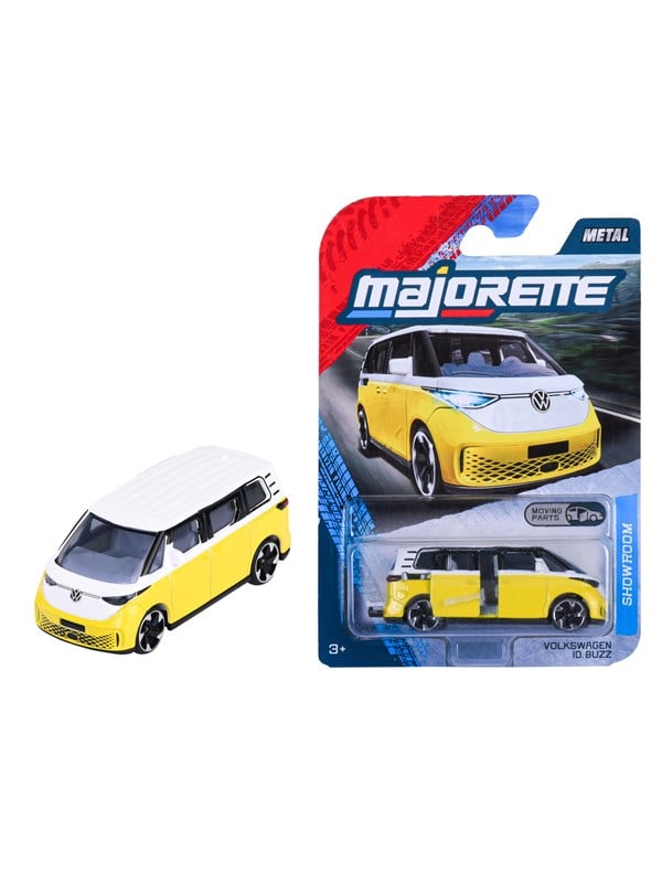 Majorette Premium Cars VW ID Buzz, gelb/weiß