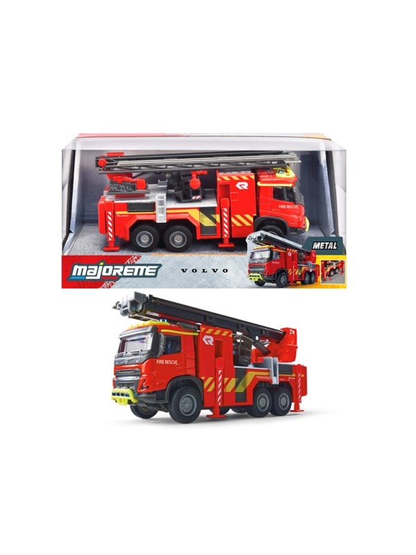 Majorette International Volvo FMX Truck Feuerwehrauto 19cm