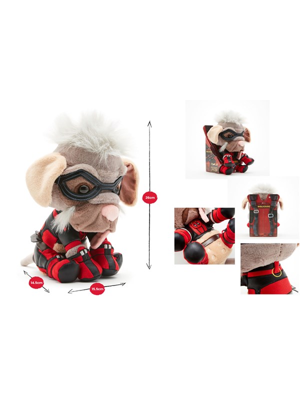 Simba Toys plush Disney Marvel Dogpool 25cm