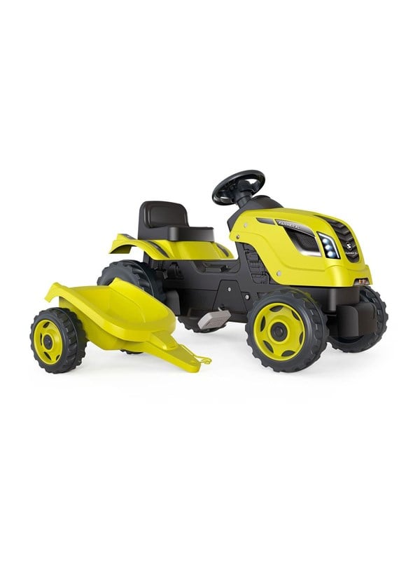 Smoby Farmer XL Grüner Traktor + Anhänger