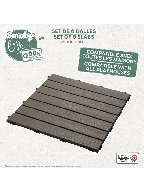 Smoby SLife Set mit 6 Platten 45 x 45 cm