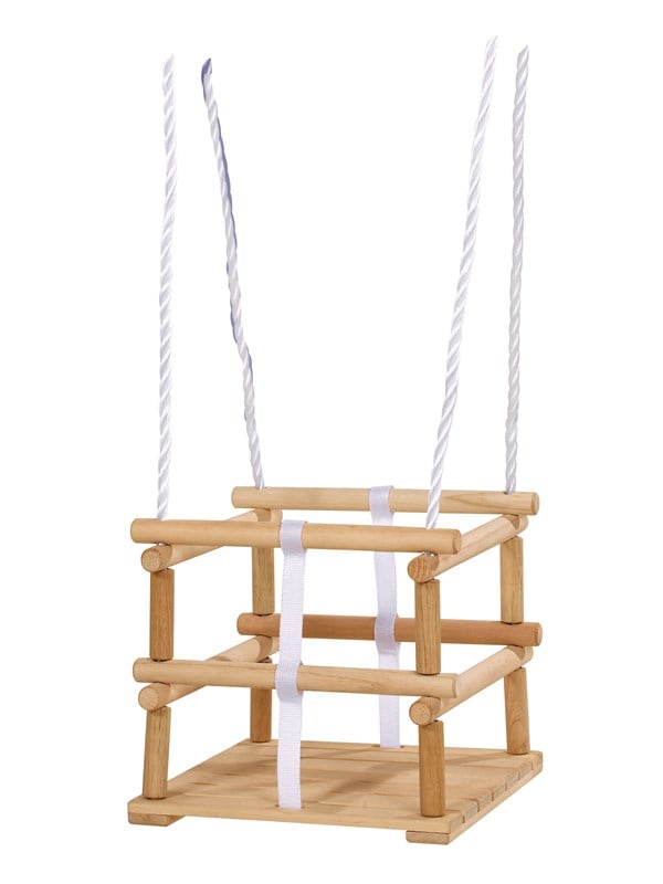 Eichhorn EH Outdoor Holz-Babyschaukel