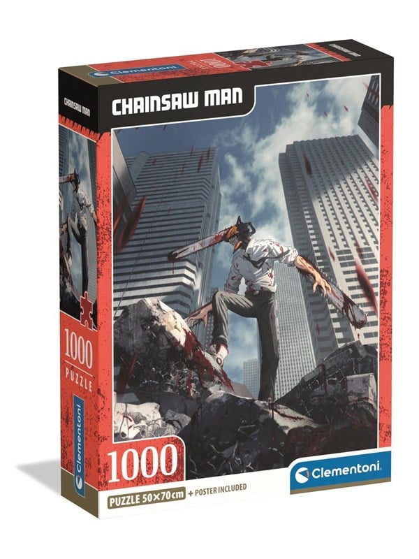 Clementoni Puzzle Chainsaw Man 2025 1000 pieces 2D Puzzles