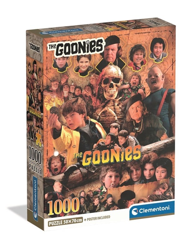 Clementoni Puzzle Compact Cult Movies 2026 - The Goonies 1000 pieces 2D Puzzles