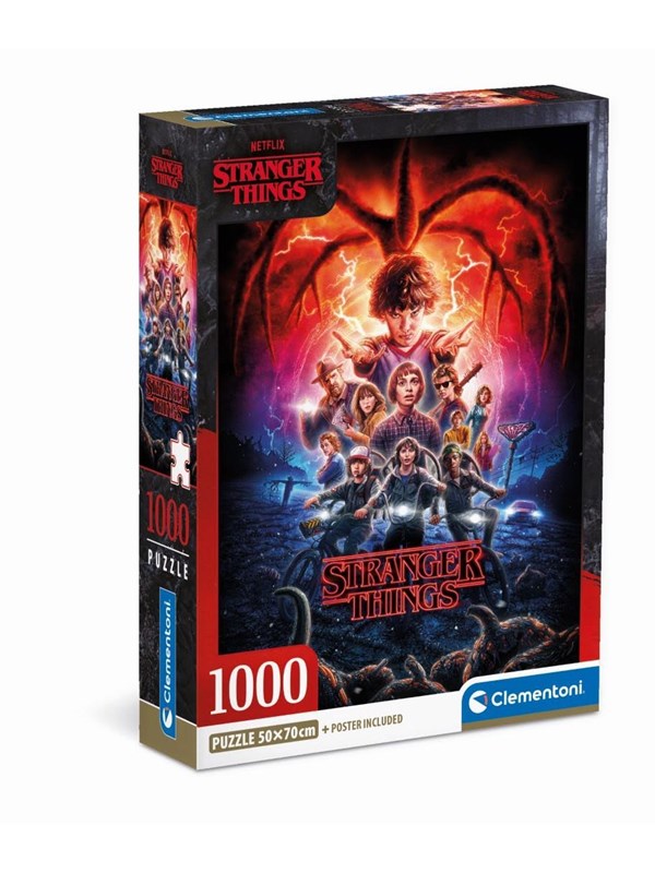 Clementoni Puzzle Stranger Things 1000 pieces 2D Puzzles