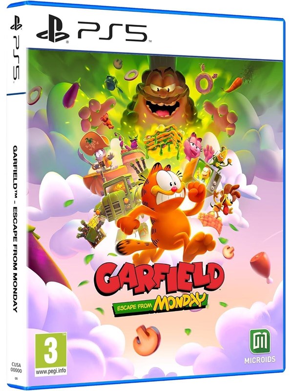 Garfield - Escape from Monday - Sony PlayStation 5 - Platformer - PEGI 3
