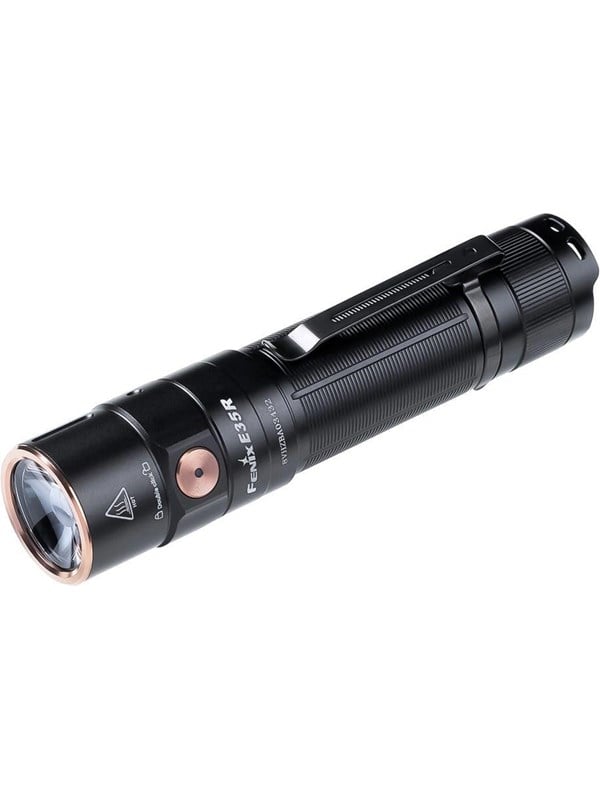 Schwarz Fenix Led-Taschenlampe E35r, Akkubetrieb, - Bild 4