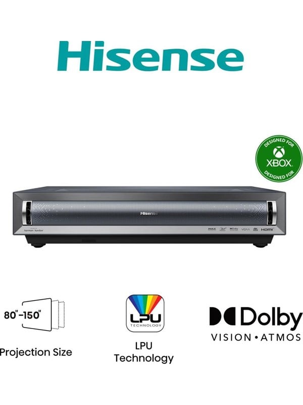 Hisense Projektoren PX3 projection TV - 3840 x 2160 - 2800 ANSI lumens