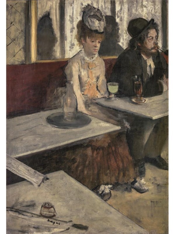 Clementoni Puzzle Museum Orsay Degas Dans un caf 2023 1000 pieces 2D Puzzles